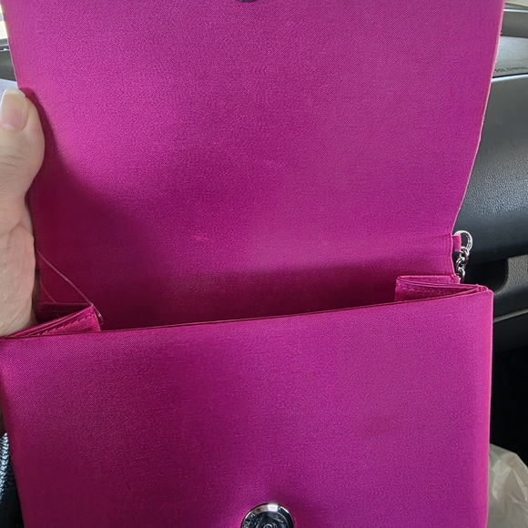 Banana Republic Vibrant Pink Crystal Crossbody Bag - Picture 3 of 6